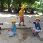 Journée activités sportives et détente avec les enfants de moyenne section