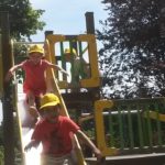 Journée activités sportives et détente avec les enfants de moyenne section