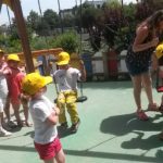 Journée activités sportives et détente avec les enfants de moyenne section