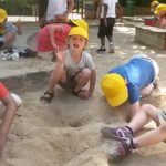 Journée activités sportives et détente avec les enfants de moyenne section