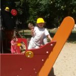 Journée activités sportives et détente avec les enfants de moyenne section