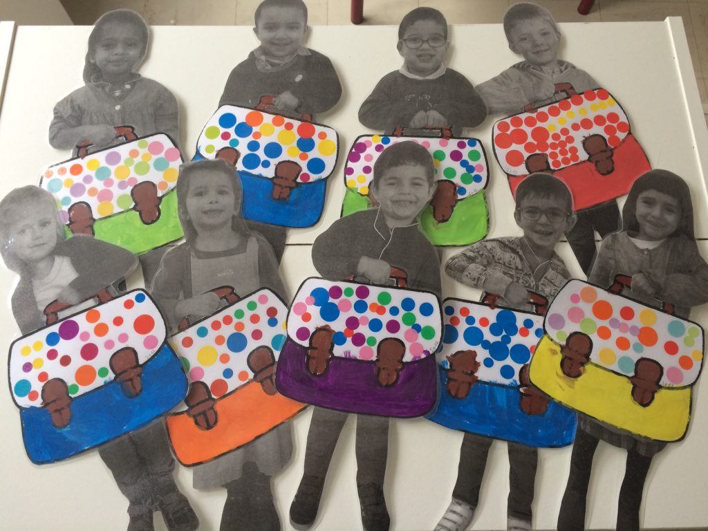 Arts Visuels Maternelle Rentrée Des Classes Les arts plastiques de rentrée en Moyenne Section | Ecole Saint Vincent